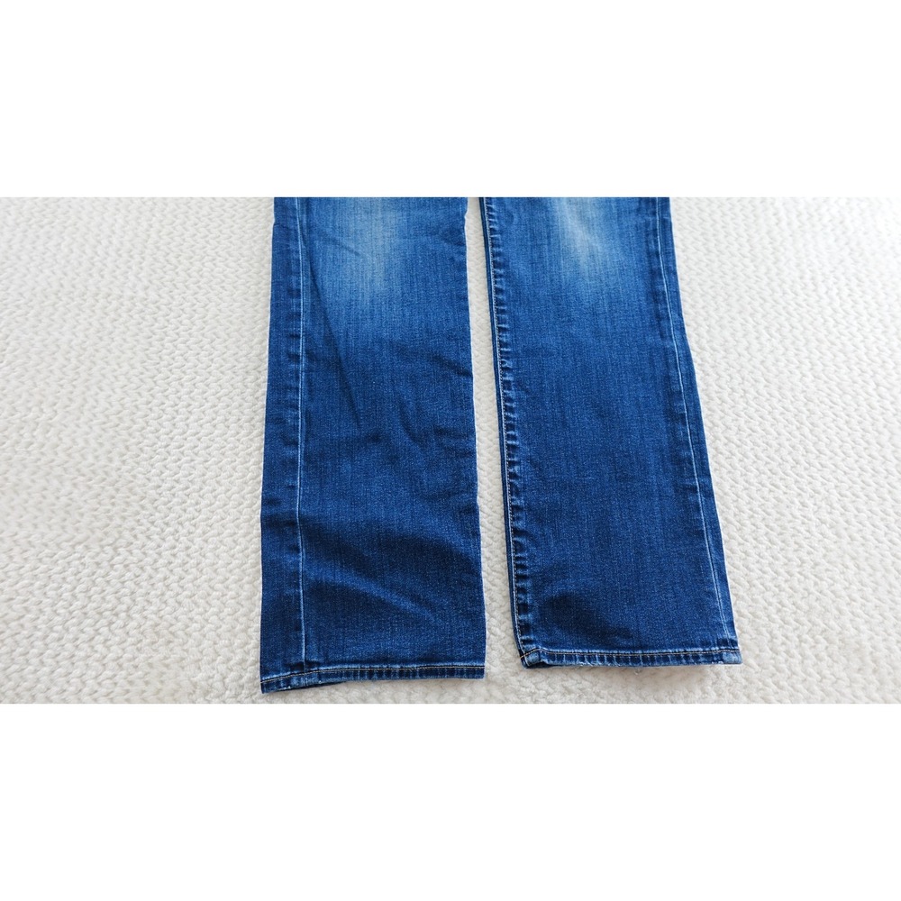 Lucky Brand Jeans Womens 12/31 orta premium Blue Slim Denim Pants Dark Wash Y2K - Picture 3 of 16